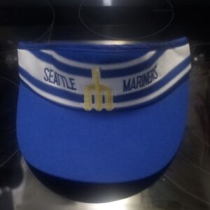 Vintage Seattle Mariners MLB Visor 1980s NWOT